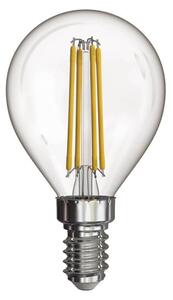 LED filamentová žiarovka, MINI, 4W, E14, denná biela