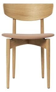 FERM LIVING Jedálenská stolička Herman Wood, Tonus, Oak / Tan