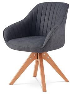Jedálenská otočná stolička sivá (a-770 sivá)