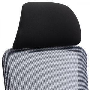 Kancelárska ergonomická stolička NAVIA — látka, čierna