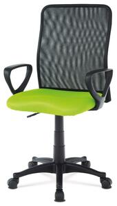 Ľahká kancelárska stolička v zelenej farbe (a-B047 zelená)