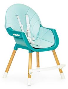 Jedálenská stolička pre deti 2v1 Ecotoys, 004 Blue