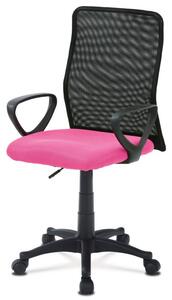 Ľahká kancelárska stolička v ružovej farbe (a-B047 ružová)