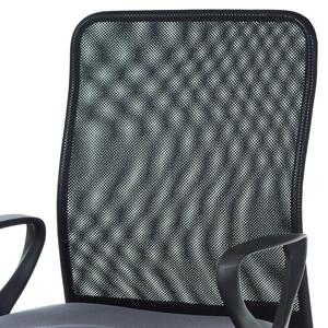 Ľahká kancelárska stolička v sivej farbe (a-B047 sivá)