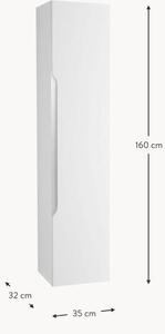 Vysoká kúpeľňová skrinka Belsk, Š 35 cm