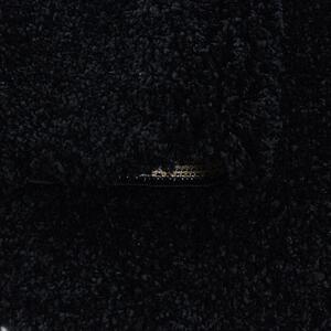 Ayyildiz Kusový koberec SYDNEY 3000, Okrúhly, Čierna Rozmer koberca: 80 cm KRUH