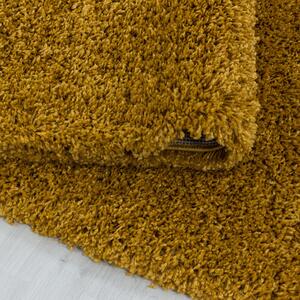 Ayyildiz Kusový koberec SYDNEY 3000, Okrúhly, Zlatá Rozmer koberca: 120 cm KRUH