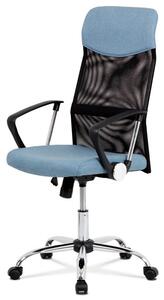 Jednoduchá kancelárska stolička modrej farby (a-E301 modrá)