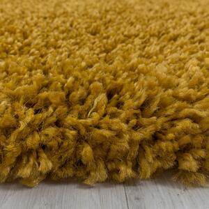 Ayyildiz Kusový koberec SYDNEY 3000, Zlatá Rozmer koberca: 80 x 150 cm