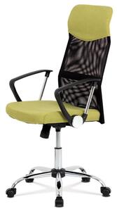 Jednoduchá kancelárska stolička zelenej farby (a-E301 zelená)