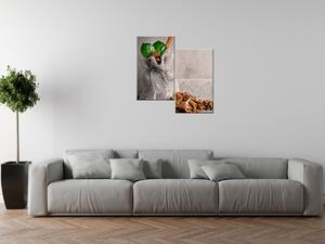 Gario 2 dielny obraz na plátne Kávová rozkoš Veľkosť: 60 x 60 cm