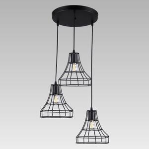 Retro a vintage svietidlo PREZENT RIANO E27 BLACK 61453