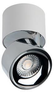 LED2 11508315DT KLIP ON stropné povrchové bodové svietidlo LED D77mm 11W/770lm 3000K TRIAC biela, chróm