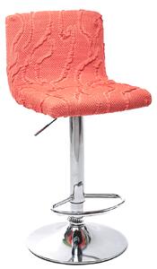 Návlek na barovú stoličku CAMILA Farba: Oranžová