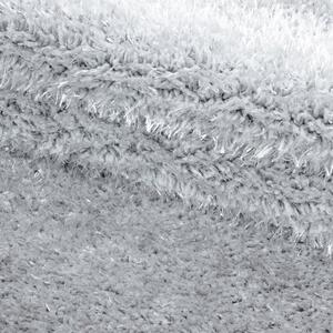 Ayyildiz Kusový koberec BRILLIANT 4200, Okrúhly, Strieborná Rozmer koberca: 80 cm KRUH