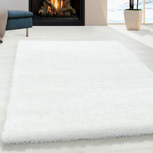 Ayyildiz Kusový koberec BRILLIANT 4200, Snehová Biela Rozmer koberca: 140 x 200 cm