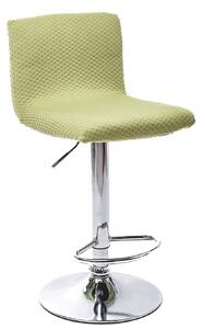 Návlek na barovú stoličku NATALI Farba: bledo-zelená