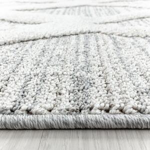 Ayyildiz Kusový koberec PISA 4703, Okrúhly, Sivá Rozmer koberca: 120 cm KRUH