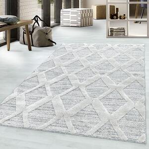 Ayyildiz Kusový koberec PISA 4703, Sivá Rozmer koberca: 80 x 150 cm