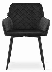 Jedálenská stolička NOLA čierna