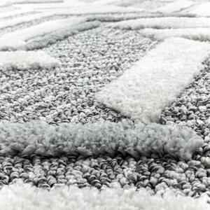 Ayyildiz Kusový koberec PISA 4705, Sivá Rozmer koberca: 60 x 110 cm