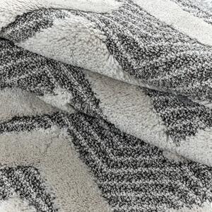 Ayyildiz Kusový koberec PISA 4705, Okrúhly, Sivá Rozmer koberca: 80 cm KRUH