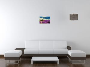 Gario Obraz na plátne Čarovná levanduľová krajina Veľkosť: 120 x 80 cm
