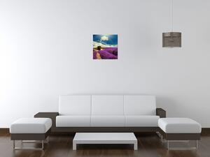Obraz na plátne Čarovná levanduľová krajina Rozmery: 120 x 80 cm