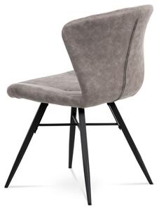 Moderná jedálenská stolička s okúzľujúcim dizajnom v lanýžovej farbe (a-442 lanýžová)