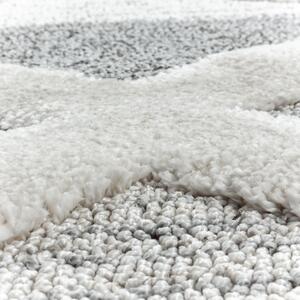 Ayyildiz Kusový koberec PISA 4709, Sivá Rozmer koberca: 60 x 110 cm