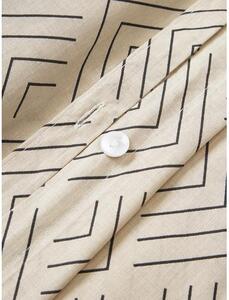 Bavlnená obliečka na vankúš s grafickým vzorom Milano