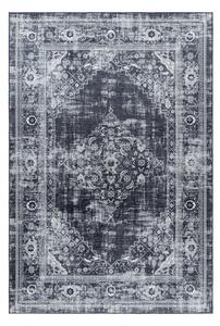 Ayyildiz Kusový koberec FIESTA 4301, Čierna Rozmer koberca: 80 x 150 cm