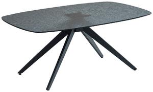 KONFERENČNÝ STOLÍK, čierna, kov, sklo, 110/70/44 cm Boxxx - Stolíky do obývačky, Online Only