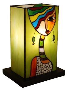 Vitráž Italy design lampa Tiffany ETNO