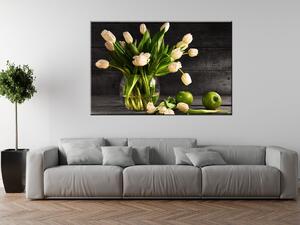Gario Obraz na plátne Krémové tulipány Veľkosť: 50 x 40 cm