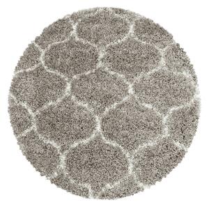 Ayyildiz Kusový koberec SALSA 3201, Okrúhly, Béžová Rozmer koberca: 80 cm KRUH