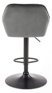 HALMAR Barová stolička H103 sivá