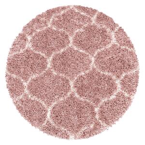 Ayyildiz Kusový koberec SALSA 3201, kulatý, Růžová Rozmer koberca: 80 cm KRUH
