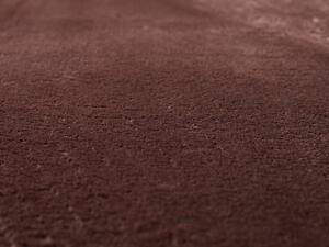 Ayyildiz Kusový koberec CATWALK 2600, kulatý, Hnědá Rozmer koberca: 80 cm KRUH