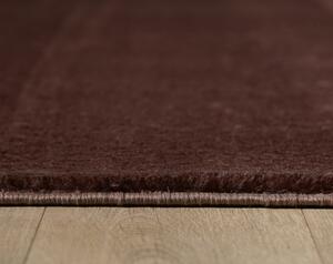 Ayyildiz Kusový koberec CATWALK 2600, Okrúhly, Hnedá Rozmer koberca: 120 cm KRUH