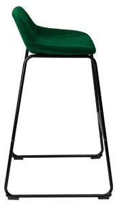 TZB Barová stolička Sligo Velvet zelená - 2 kusy