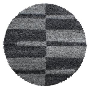 Ayyildiz Kusový koberec GALA 2505, Sivá Rozmer koberca: 80 cm KRUH
