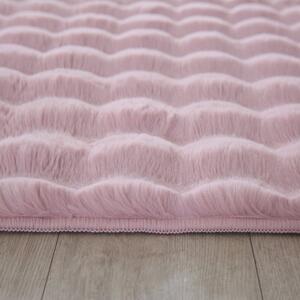 Ayyildiz Kusový koberec AMBIANCE 5110, Ružová Rozmer koberca: 80 x 150 cm