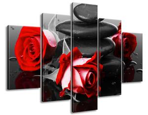 Gario Obraz na plátne Roses and spa Veľkosť: 100 x 63 cm