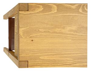 Massive home | Dřevěný noční stolek Corona Bianco - výběr moření MHPEL120