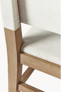 Čalúnená drevená stolička Liano
