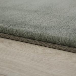 Ayyildiz Kusový koberec POUFFY 5100, Zelená Rozmer koberca: 120 x 120 cm
