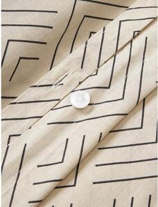 Bavlnená obliečka na vankúš s grafickým vzorom Milano