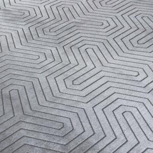 Ayyildiz Kusový koberec STYLE 8901, Sivá Rozmer koberca: 80 x 150 cm