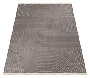 Ayyildiz Kusový koberec STYLE 8902, Mocca Rozmer koberca: 80 x 150 cm